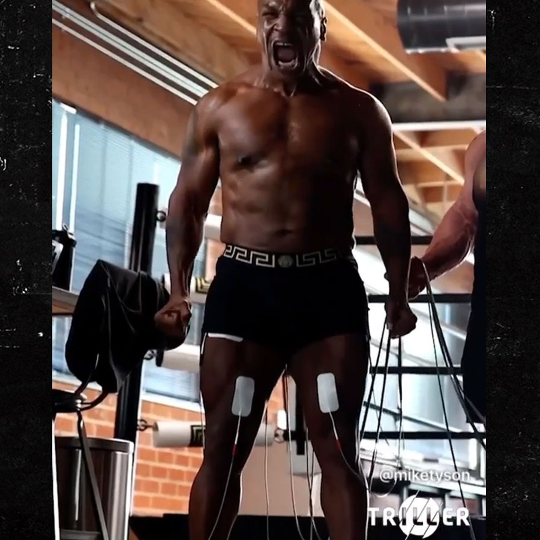 Mike Tyson Shows Off Insanely Shredded Bod In New Training Video