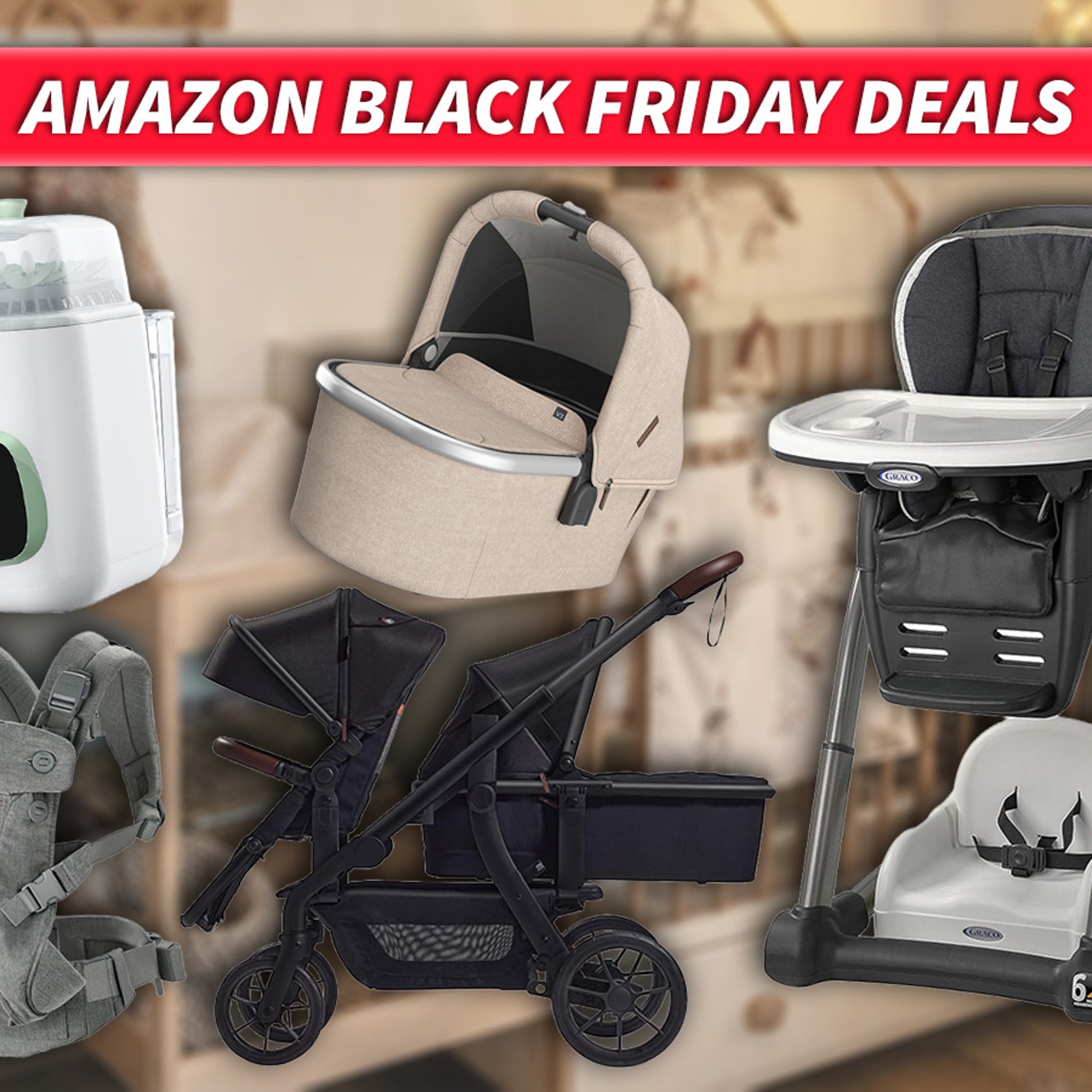 Black Friday Deals: Carseats, Strollers, High Chairs