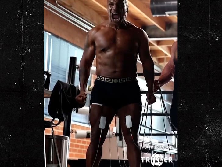 Mike Tyson Shows Off Insanely Shredded Bod In New Training Video Big