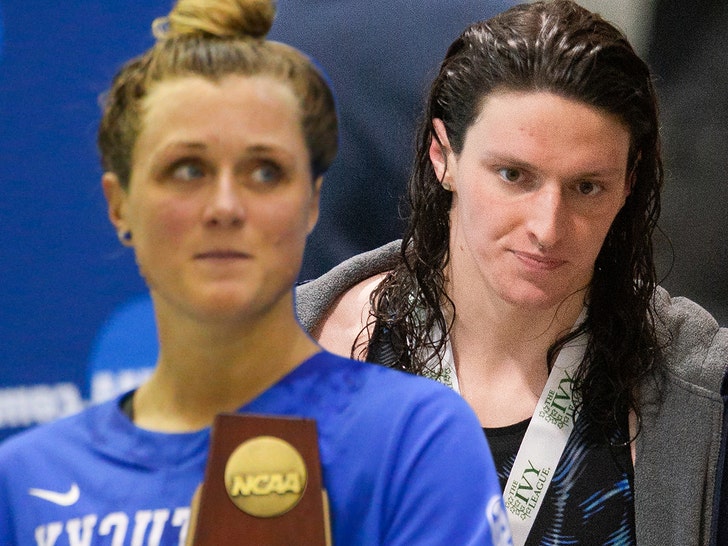 Riley Gaines blasts the NCAA saying she was exposed to Lia Thomas' 'male  genitalia': 'We did not give our consent