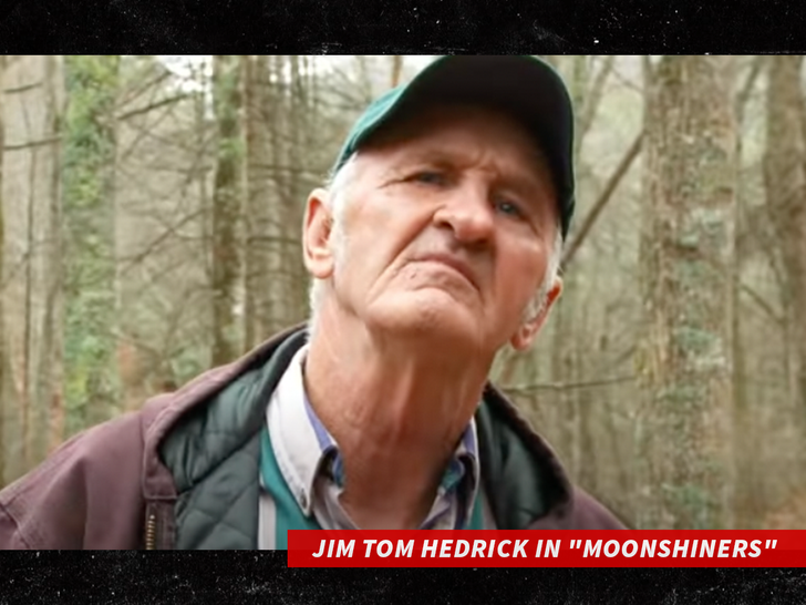 Jim Tom Hedrick in "Moonshiners"