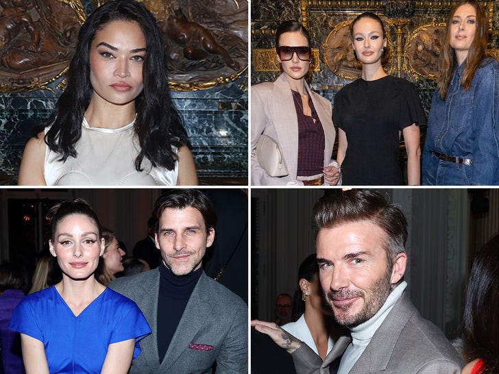 Celebs At Victoria Beckham Fashion Show -- Paris Fashion Week 2024