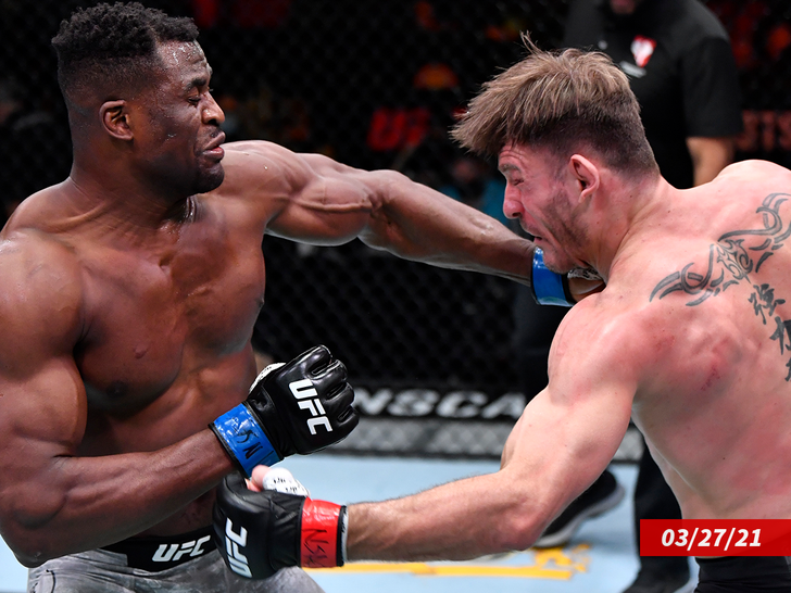 francis ngannou  Stipe Miocic ufc260