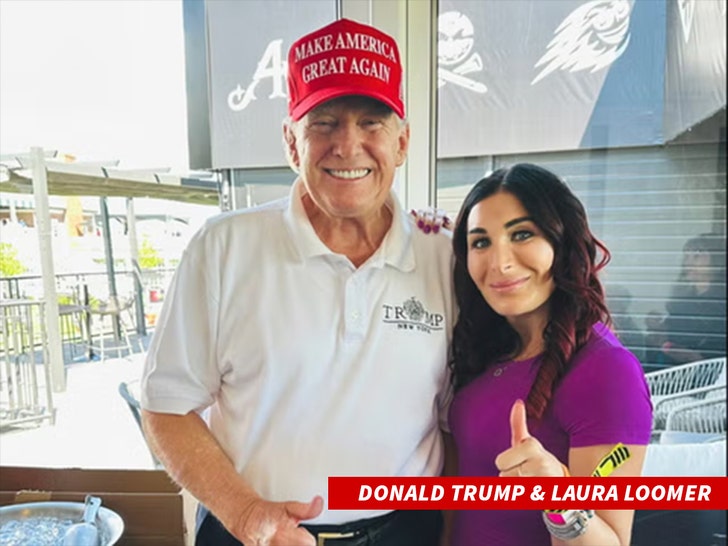 donald trump and laura loomer 1