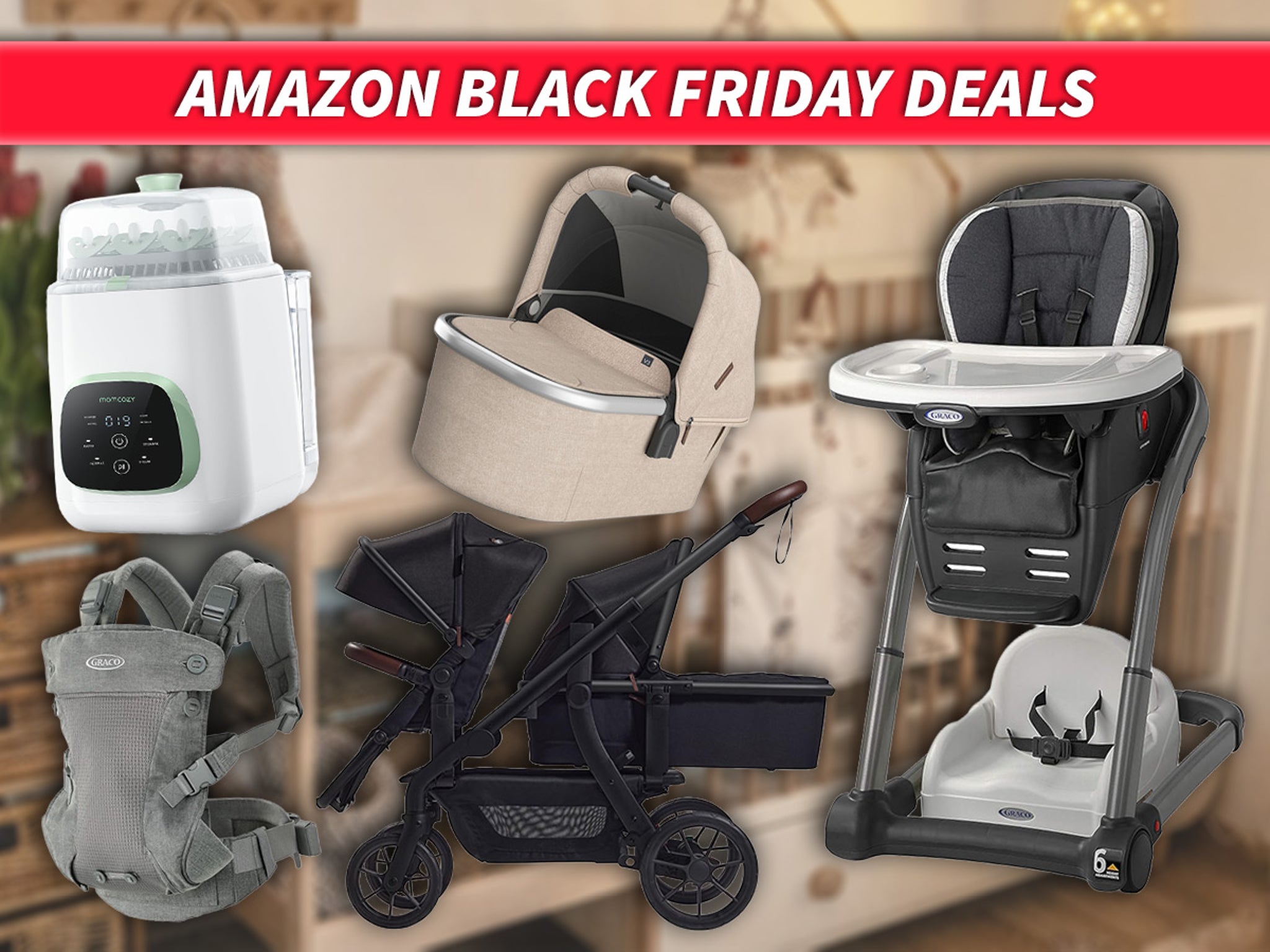 Black Friday Deals: Carseats, Strollers, High Chairs