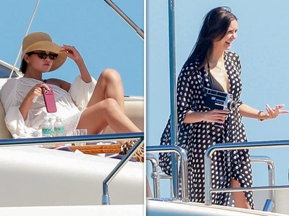 Selena-Gomez-and-Nina-Dobrev-gallery-launch-backgrid-1