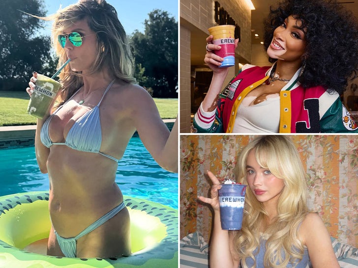 Stars Sippin' On Smoothies