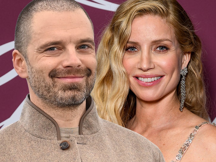 Sebastian Stan Annabelle Wallis getty comp