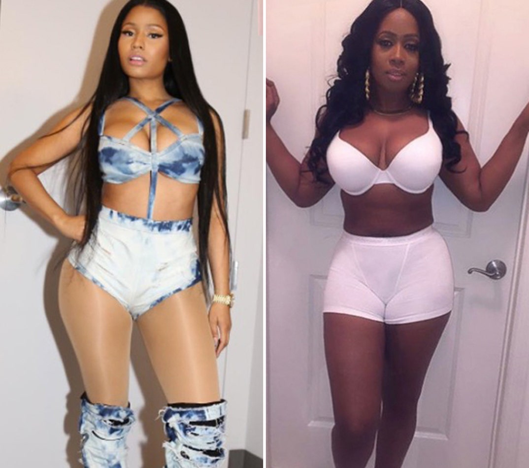 Nicki Minaj (34) vs. Remy Ma (36)