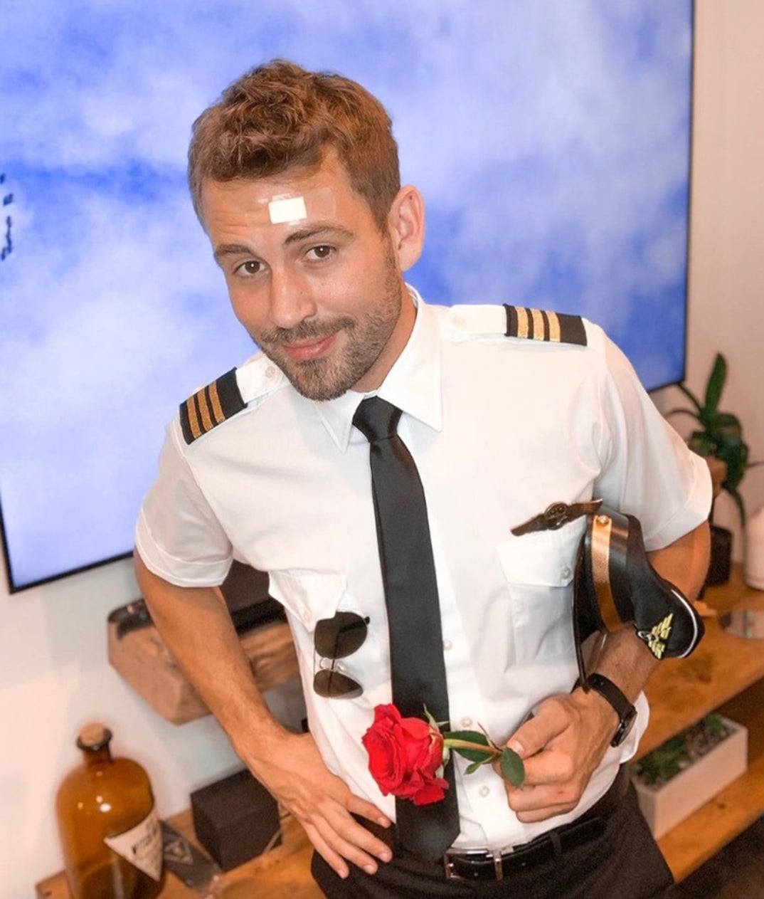 Nick Viall as Pilot Pete Weber