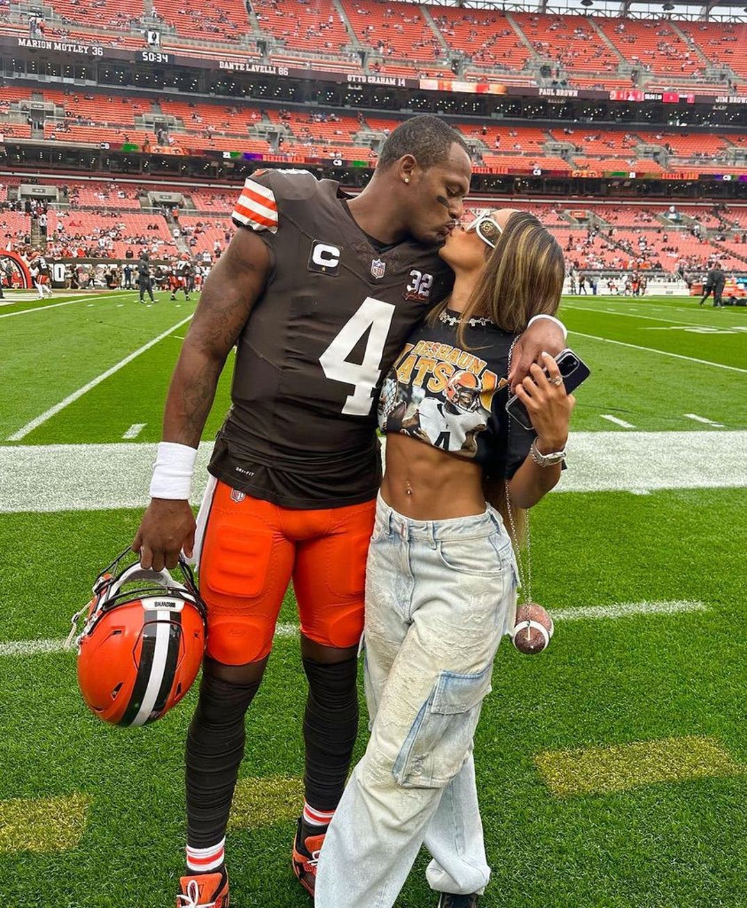 Deshaun Watson and Jilly Anais