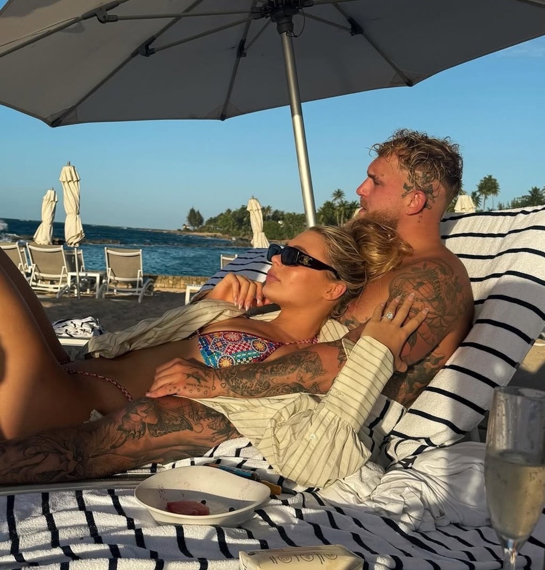 Jutta Leerdam and Jake Paul