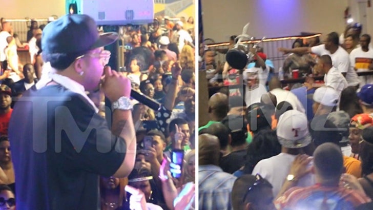 Webbie -- Concert Melee Gets Rappers Banned from Club