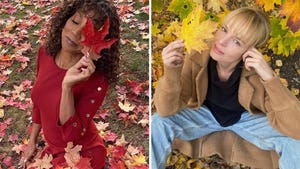 Celebs Fallin' It Up With Foliage