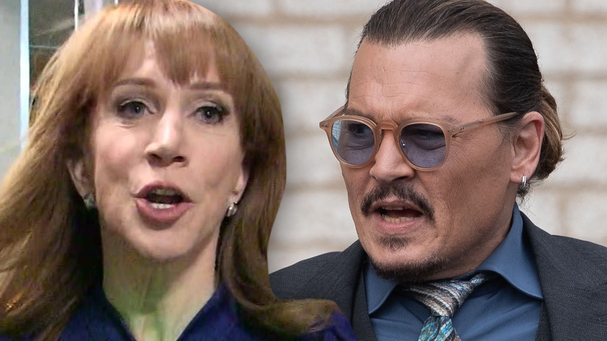 Kathy Griffin Calls Johnny Depp 'Bloated Booze Bag,' Defends Amber