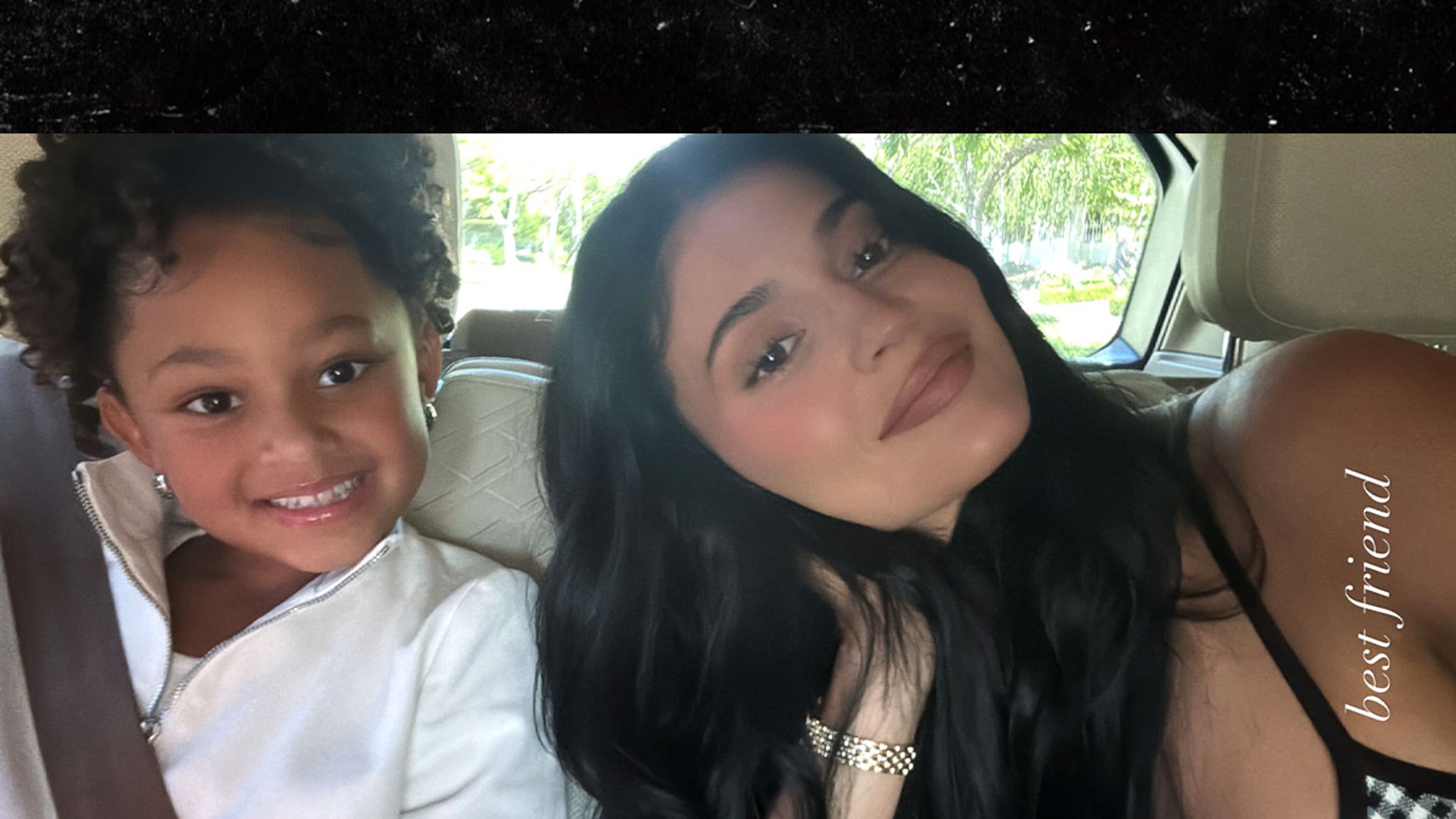 Kylie Jenner and Daughter Stormi Hold Hands on Way to Birthday Party