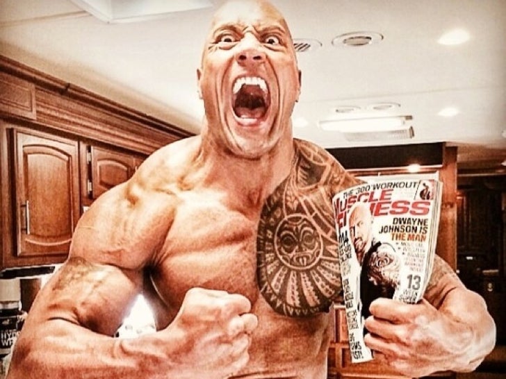 Dwayne “The Rock” Johnson Tasted His Blood After a Workout Injury