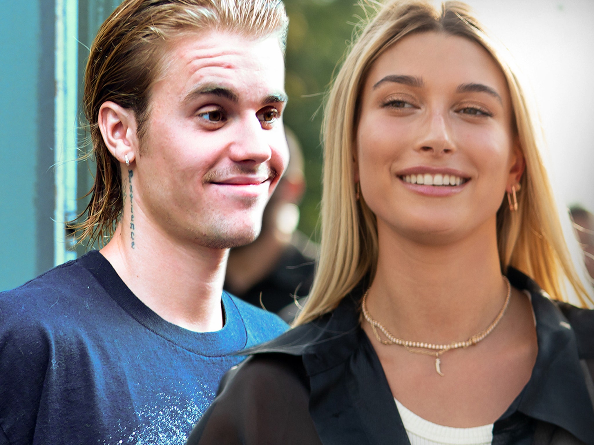 Hailey Bieber reveals her Virgil Abloh wedding dress on social media