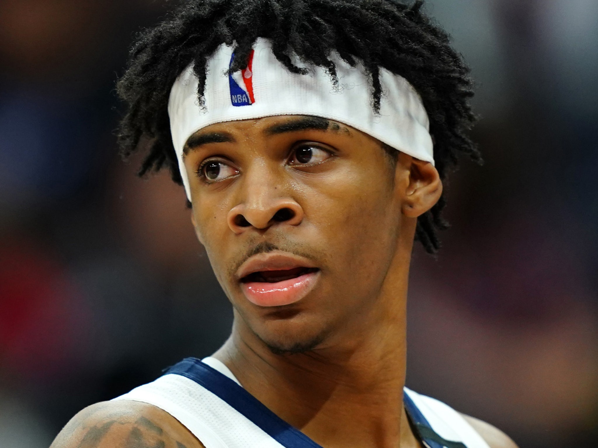 Ja Morant apologized for sharing an edited anti-police jersey photo