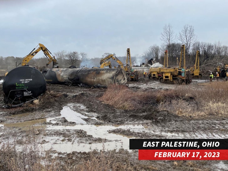 ohio train derailment getty 