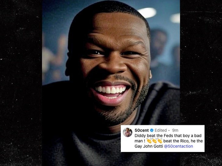 50 cent and diddy insta post