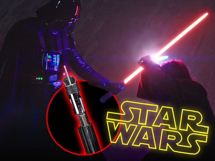 darth vader lightsaber on sale propstore everett 2