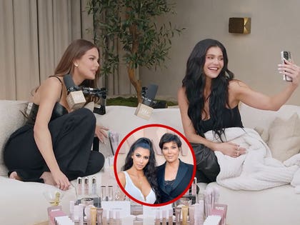 Khloe Kardashian and Kylie Jenner