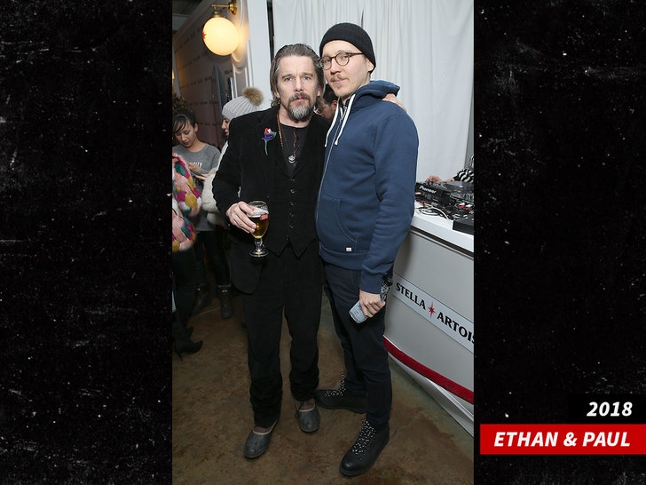 Ethan Hawke Talks Quentin Tarantino Trashing Pal Paul Dano on Rogan Podcast 1 ethan hawke paul dano sub getty swipe