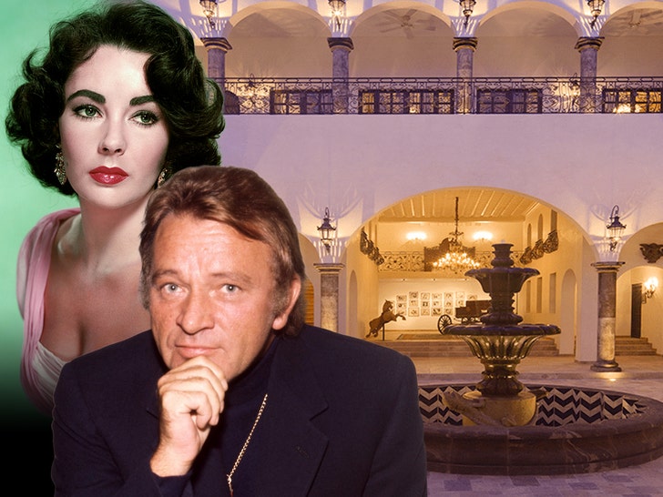 Richard Burton e Elizabeth Taylor casa kimberly getty casakimberly 1