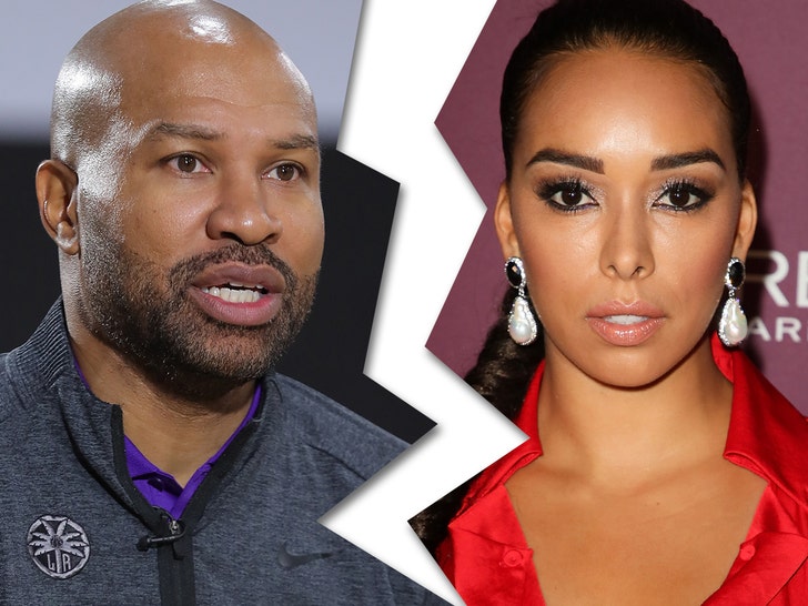 derek fisher gloria govan getty