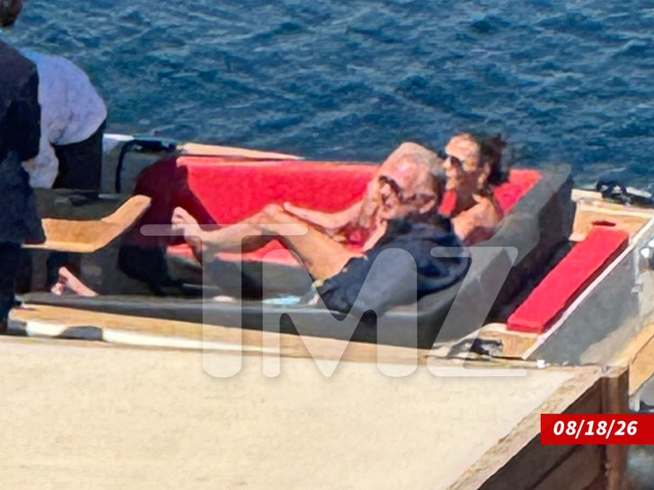 pk kemsley on boat with GF Tatiana kharchylava TMZ WM