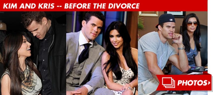 Kim Kardashian and Kris Humphries -- Happier Times