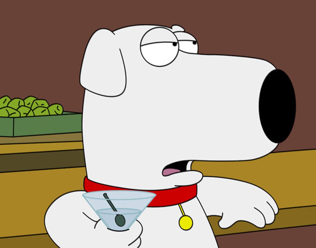 Brian Griffin -- Through the Years
