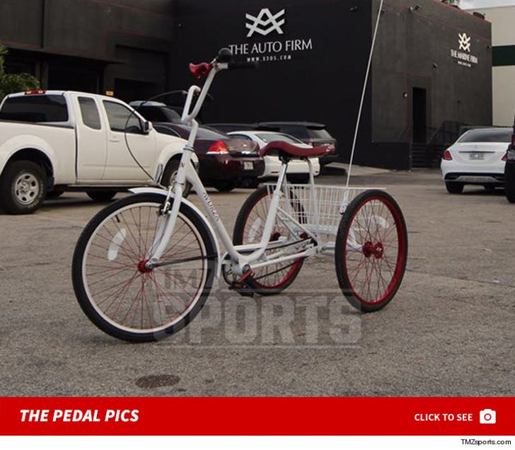 Yoenis Cespedes' Baller Bike
