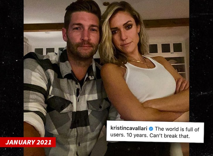 Jay Cutler Wants Half of Kristin Cavallari Uncommon James Brand