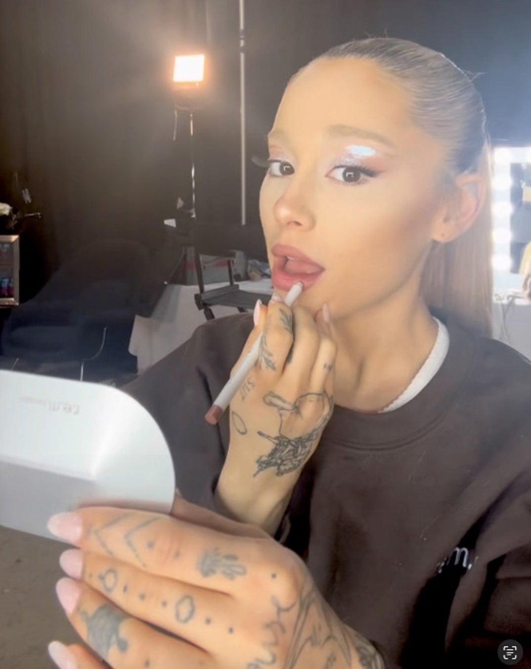 r.e.m. beauty was founded by Ariana Grande in 2021 and has marked great success in the singer-actress's career. The brand is made of high-quality products and allows Grande's fans to feel connected to the largely-followed star.