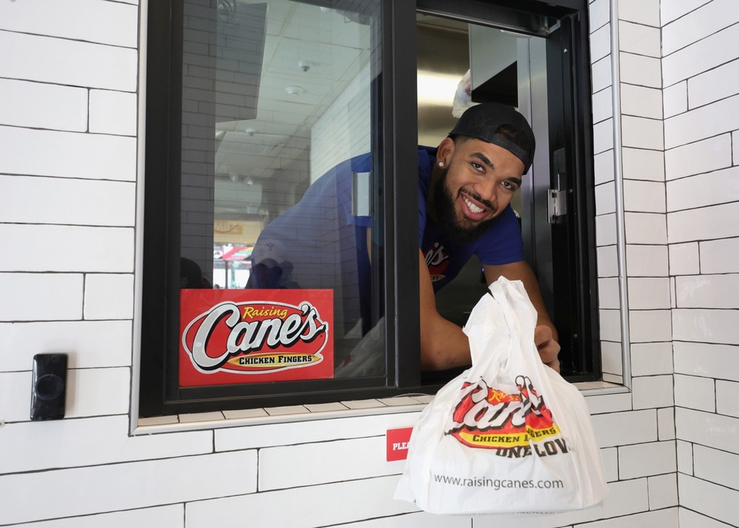 Karl-Anthony Towns Raising Canes 6