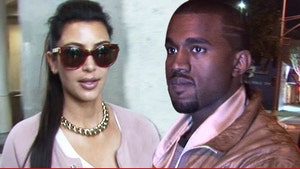 Kim and Kanye -- We're Marrying at Versailles ... Let Them Eat Cake!
