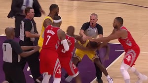 Lakers Brawl with Houston Rockets and Chris Paul, Rajon Rondo Face Suspensions