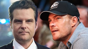 Alan Ritchson and matt gaetz getty 1