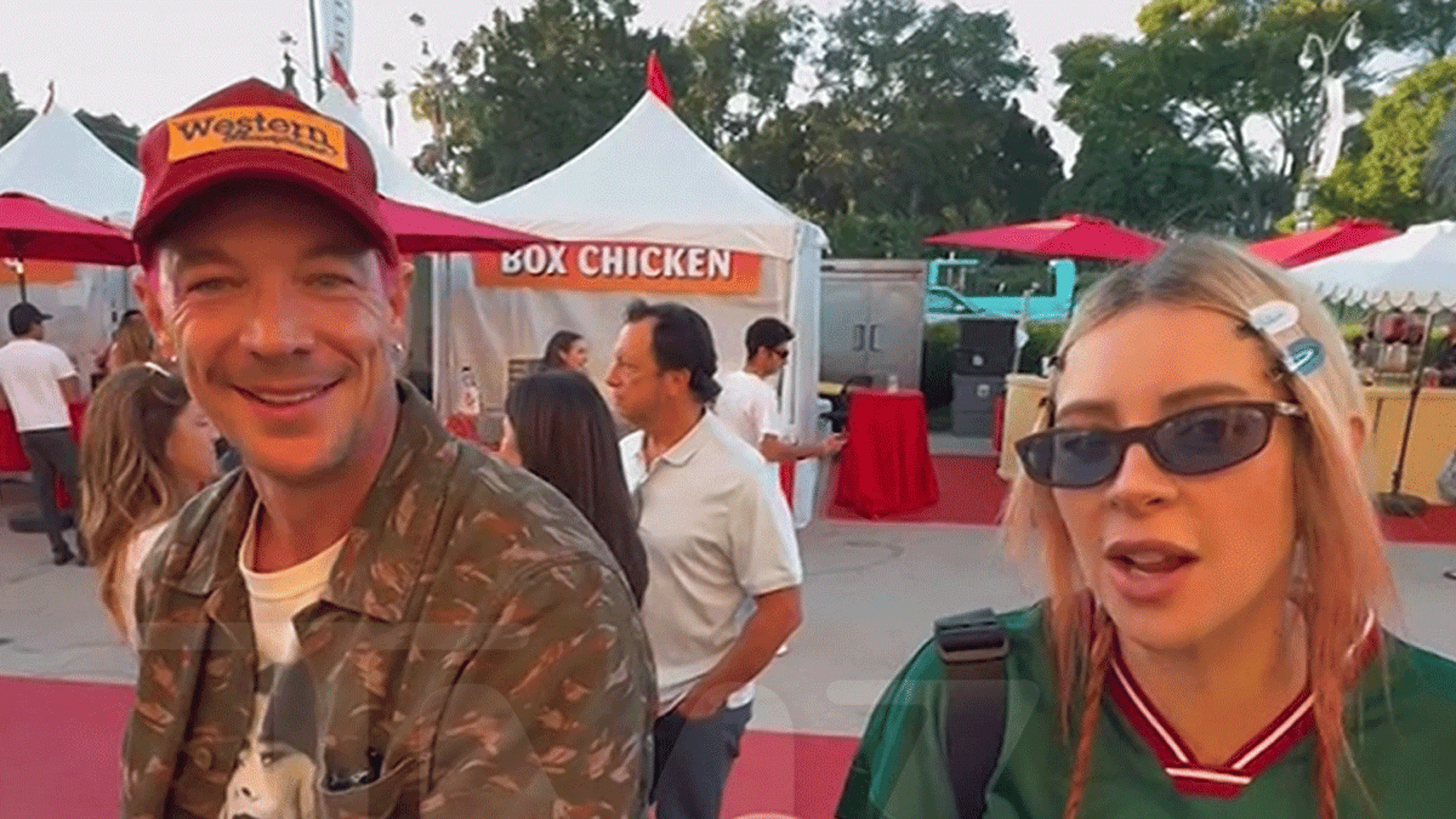 Diplo & Alison Wonderland Make Surprise Appearance as Judges at Beverly Hills Tender Festival! 🍗✨