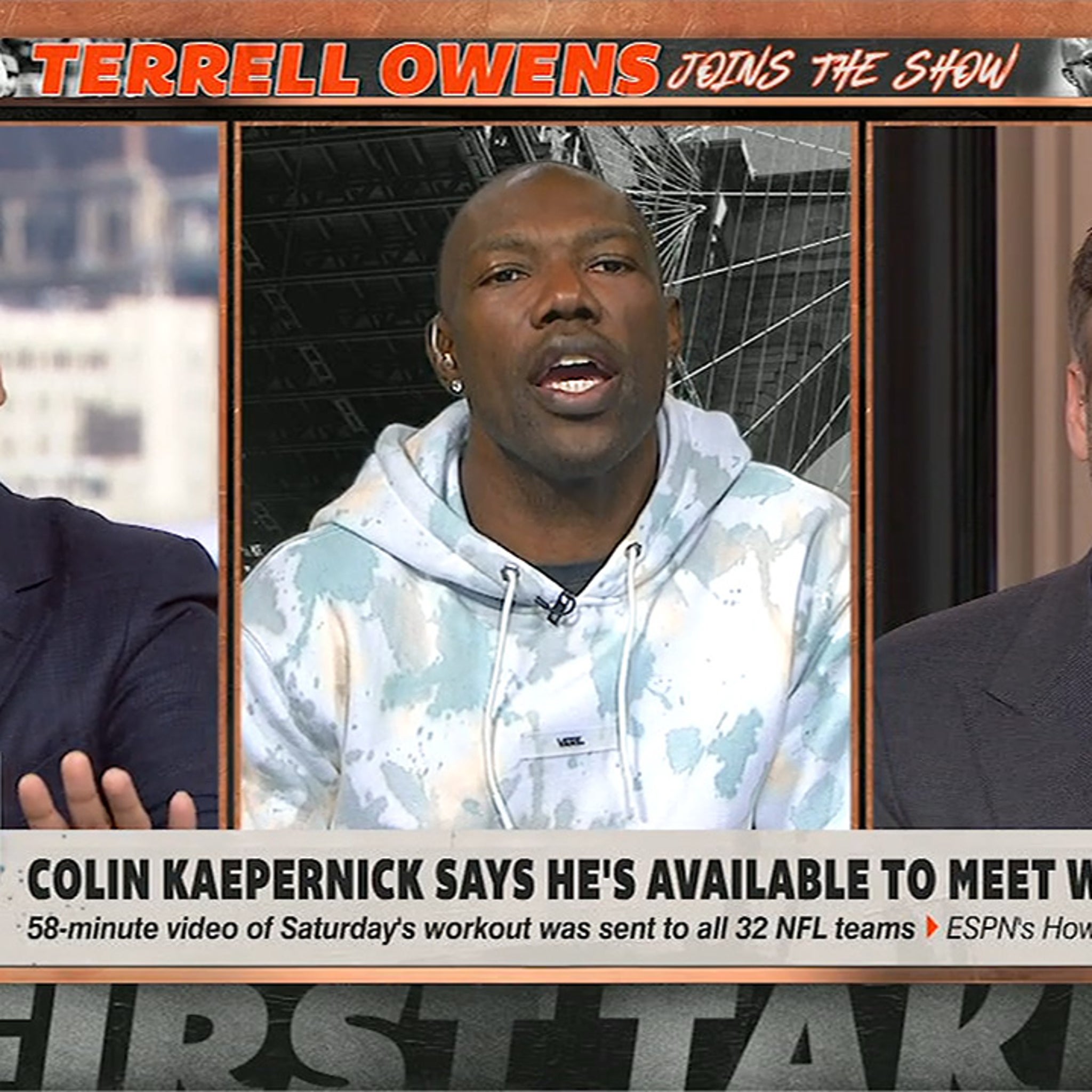 Terrell Owens says Max Kellerman is 'blacker' than Stephen A. Smith for  stance on Colin Kaepernick