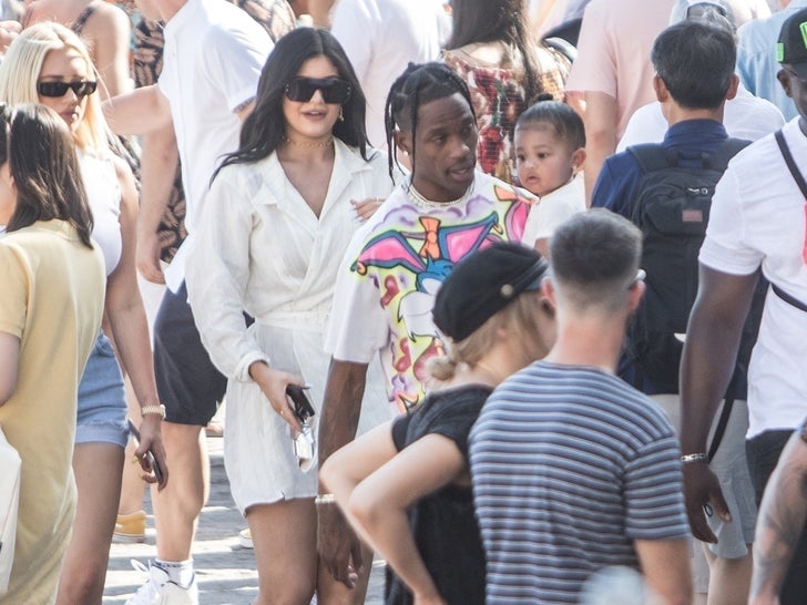 Kylie Jenner and Travis Scott -- From Ships to Shops