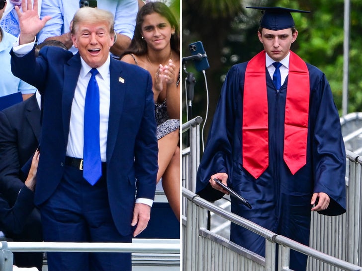 Barron Trump Graduates High School