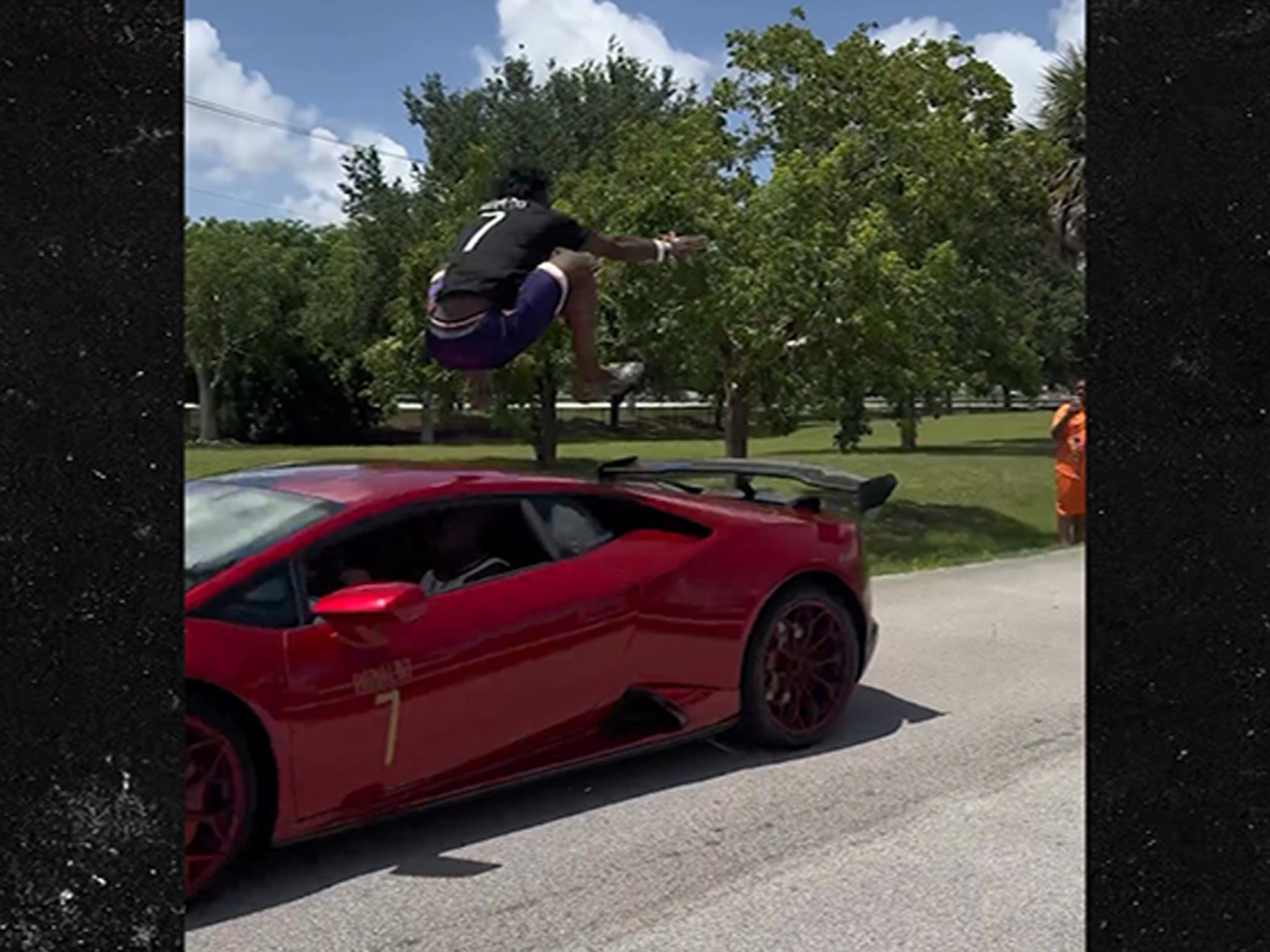 IShowSpeed Jumps Over Lamborghini In Insane Stunt, Swears It’s Legit