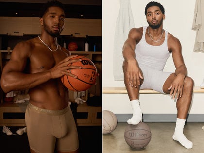 Donovan Mitchell In SKIMS Underwear