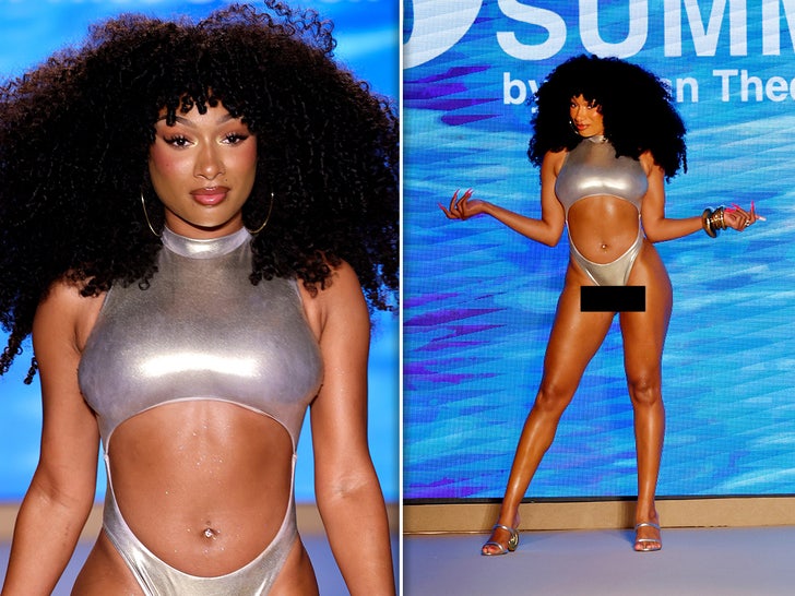 Megan Thee Stallion Struts the Runway at Miami Swim Week