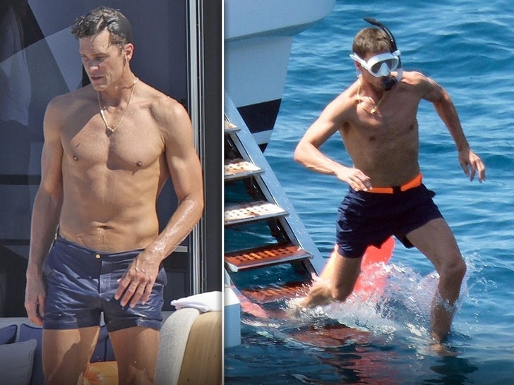 Tom Brady Enjoying Vacation in Ibiza