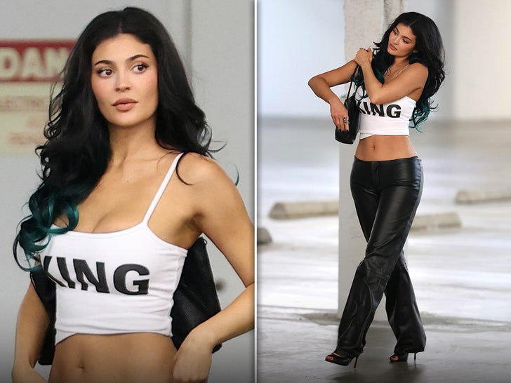 Kylie Jenner Teases King Kylie Look