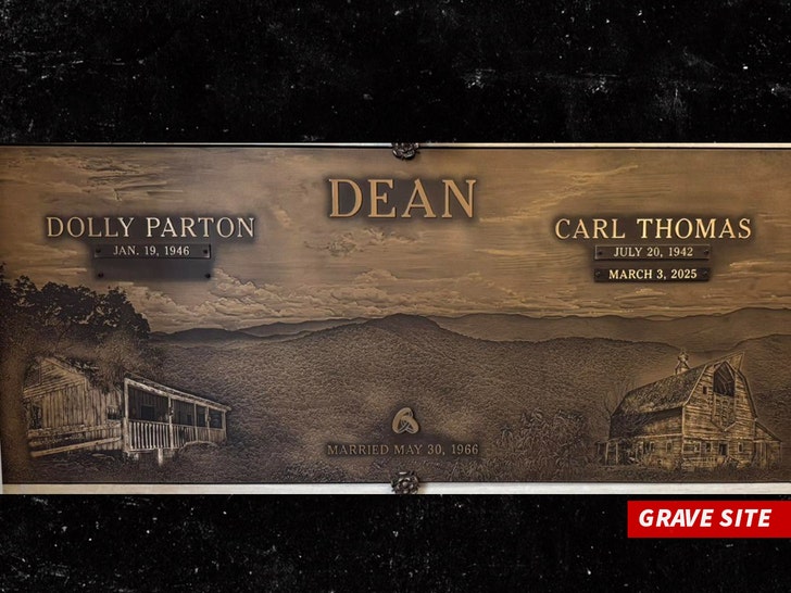 dolly parton and carl dean burial headstone 2